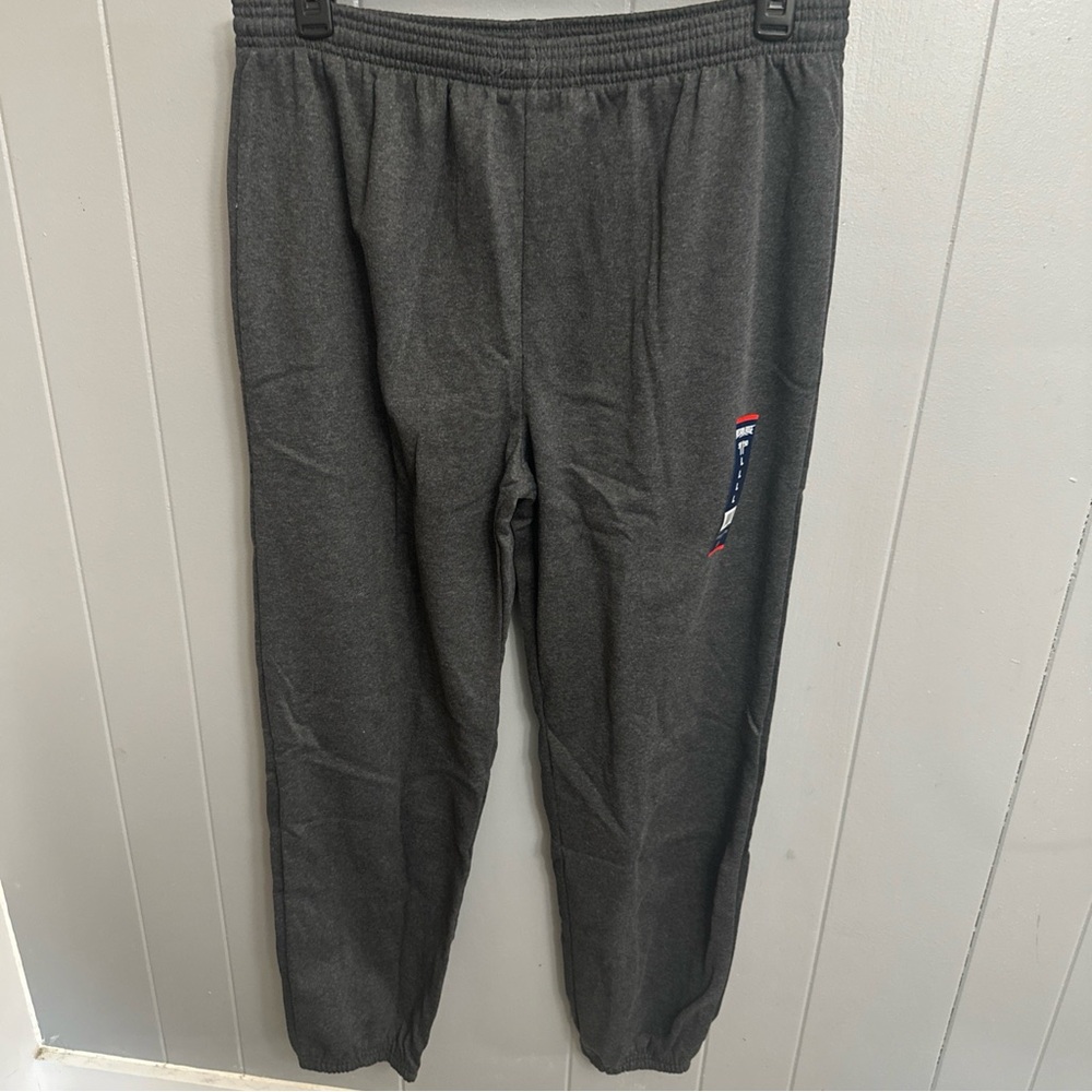 Men's Dark Gray Fleece Joggers - Unbranded
